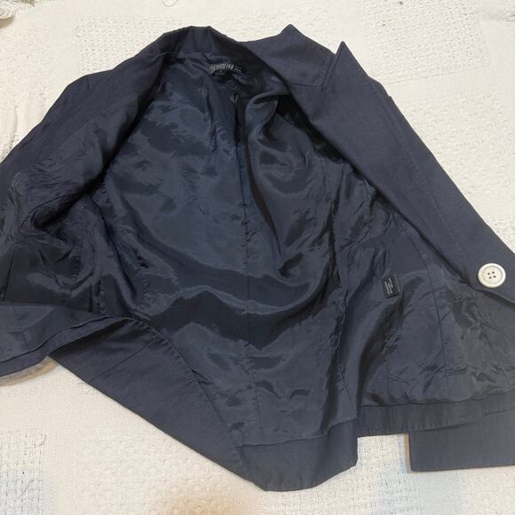 Lafayette 148 New York 4 linen wool blend blazer jacket C 3047 - Picture 6 of 12